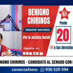 Benigno Chirinos: “El APRA es el único partido con un plan de gobierno sólido para el 2026”